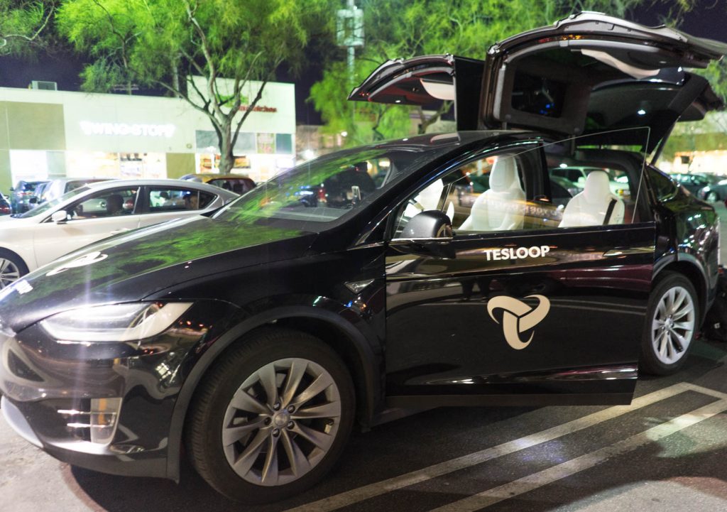 Tesloop Los Angeles to Palm Springs