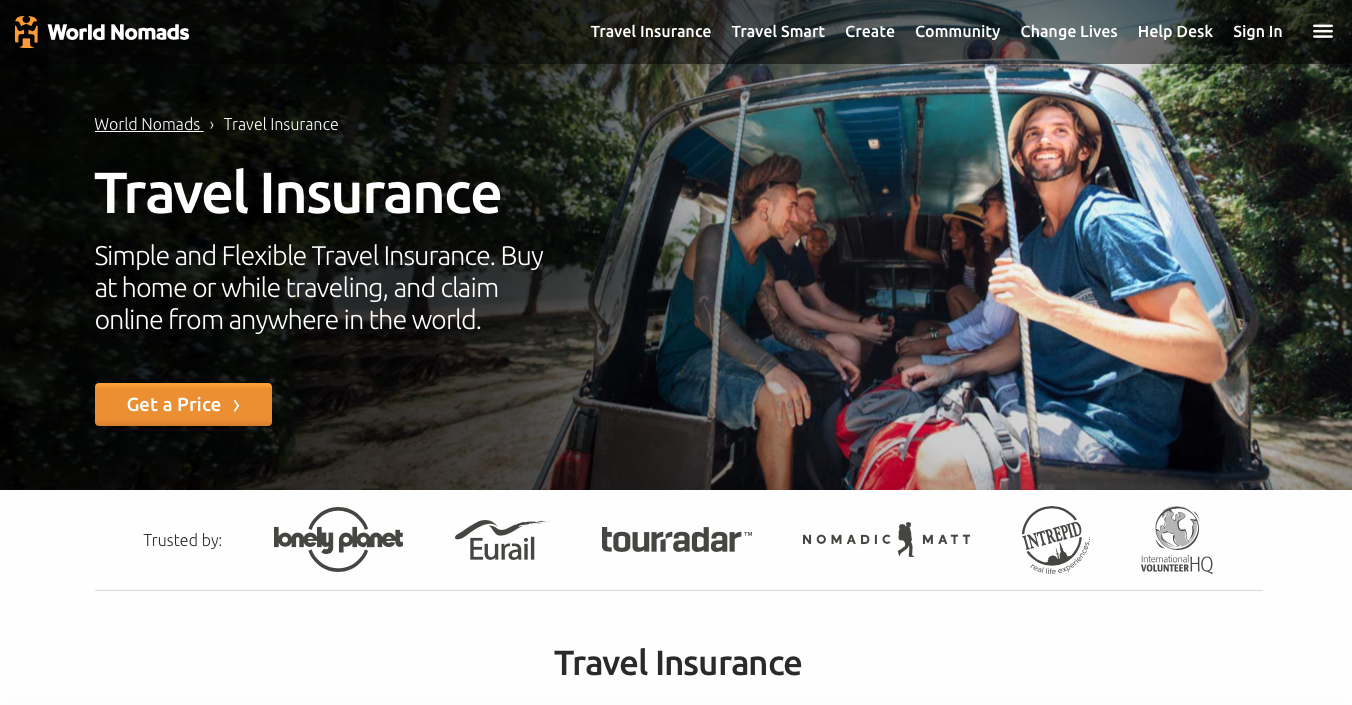 World Nomads Travel Insurance for Long Trips