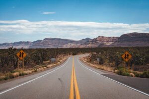 Open road