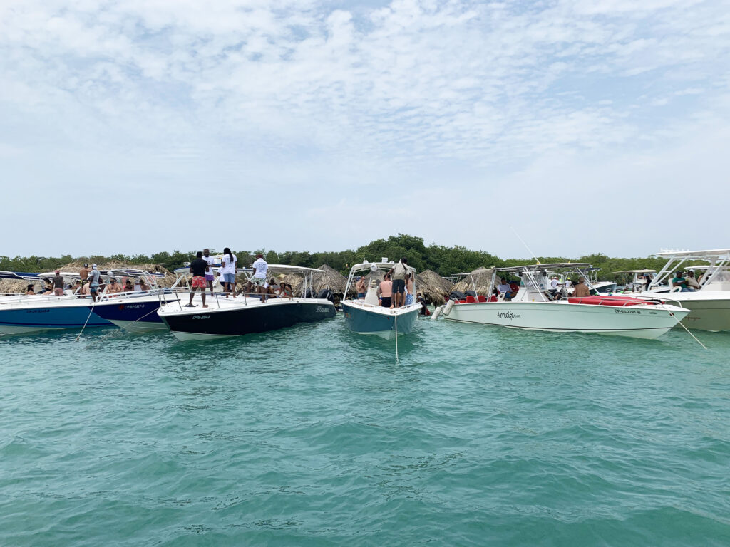 Cholon party island - best things to do in Cartagena