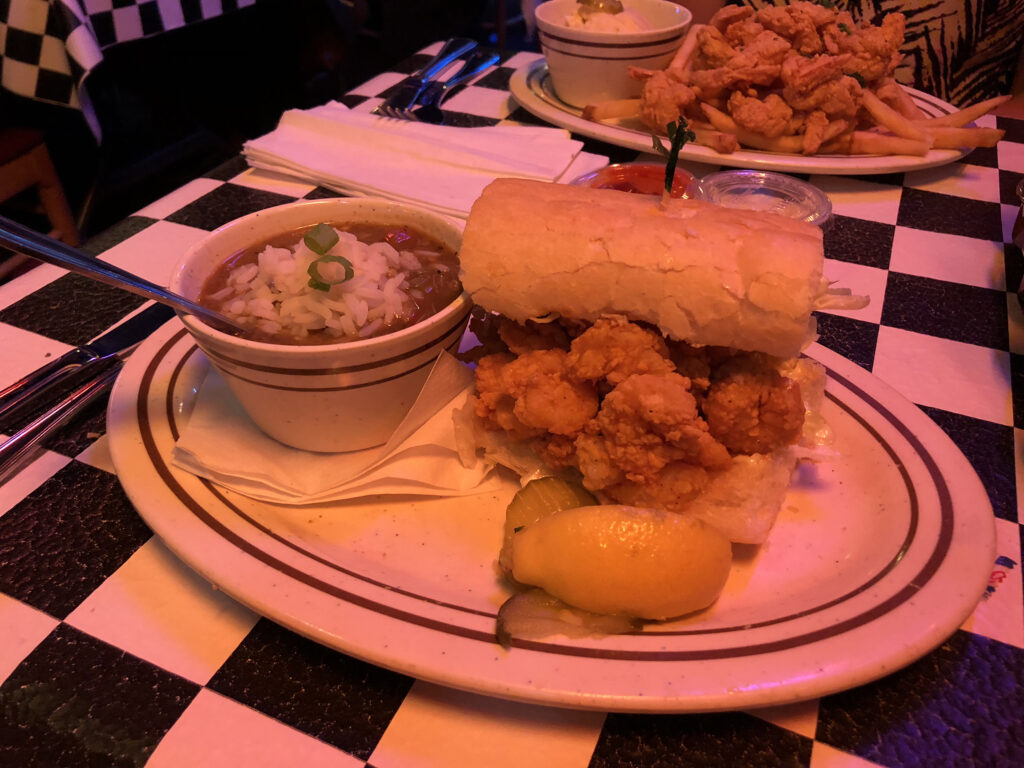 Acme Oyster House Po Boy