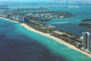 Miami Beach coastline, Florida