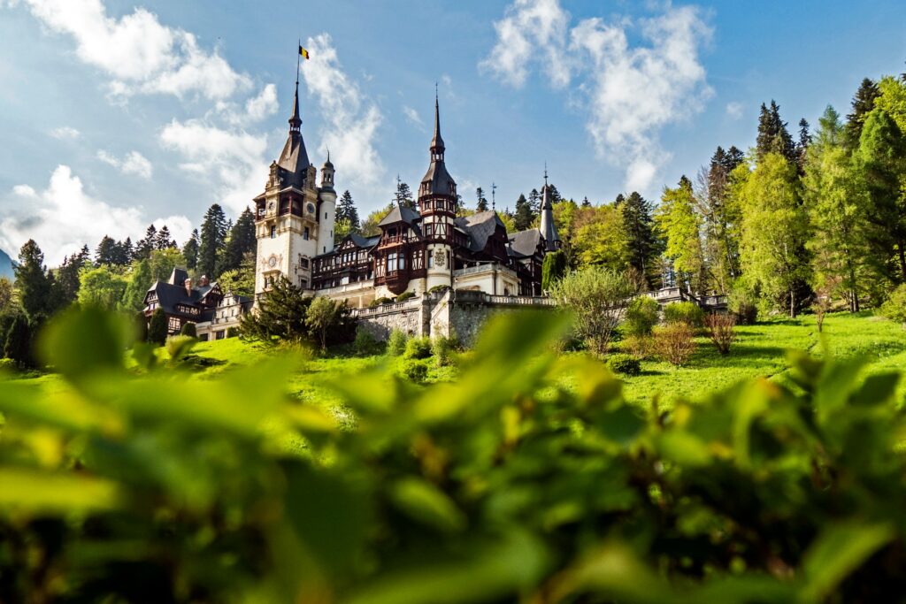 Peles castle in Romania