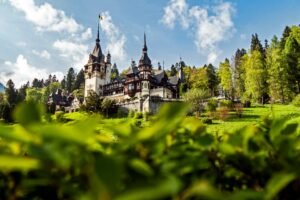 Peles castle in Romania