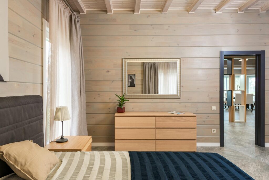Bedroom in a hotel